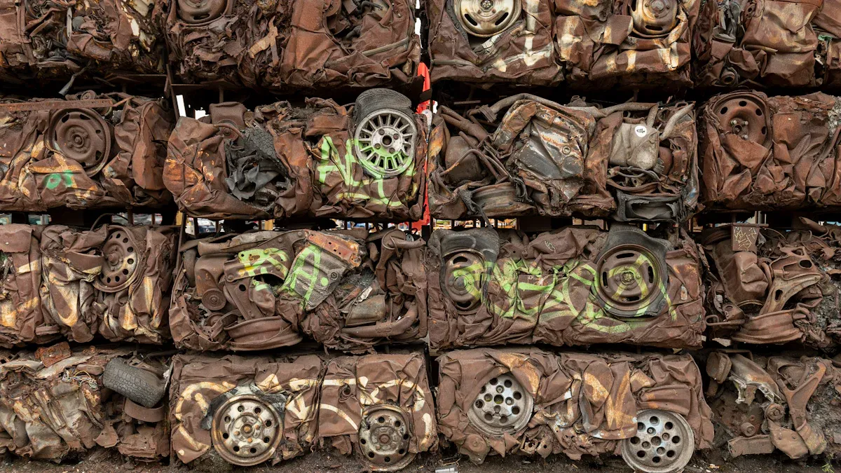 Common Sources of Galvanized Steel Scrap
