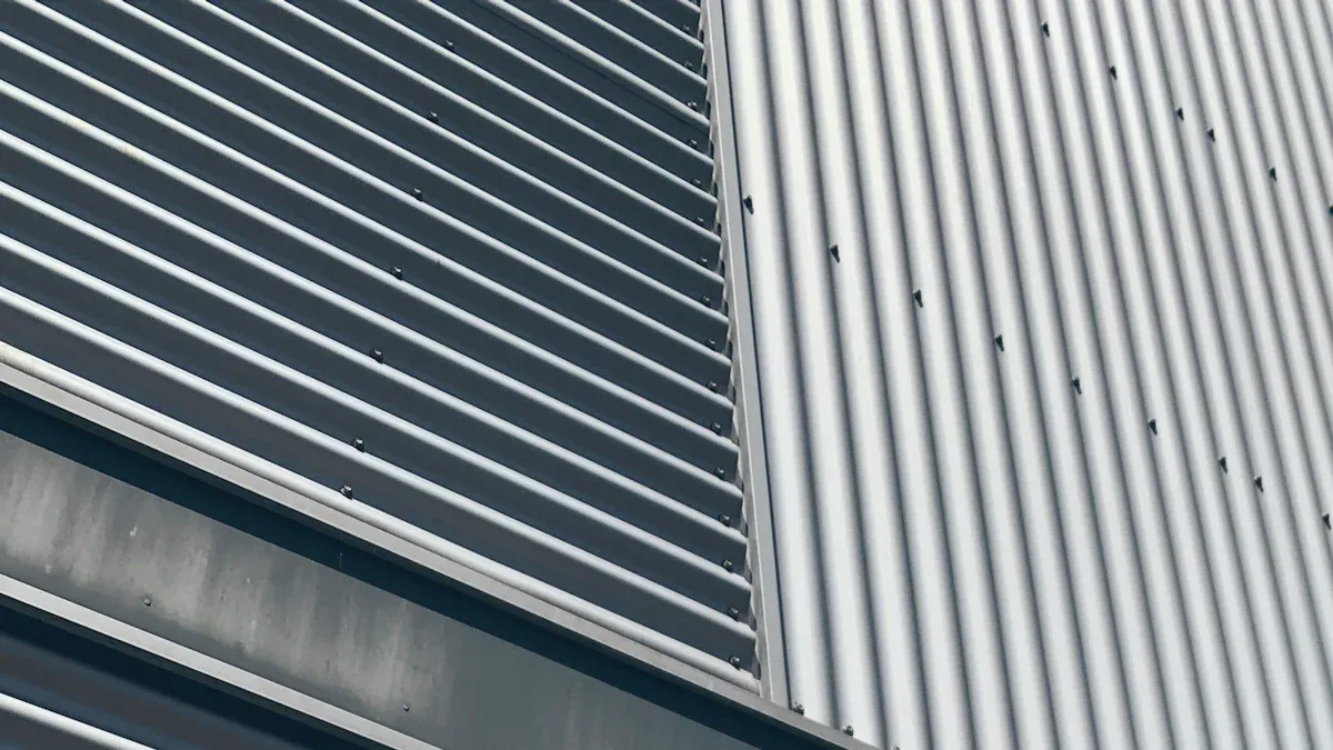 Union Corrugating 2.16-ft x 10-ft Corrugated Metal Roof Panel