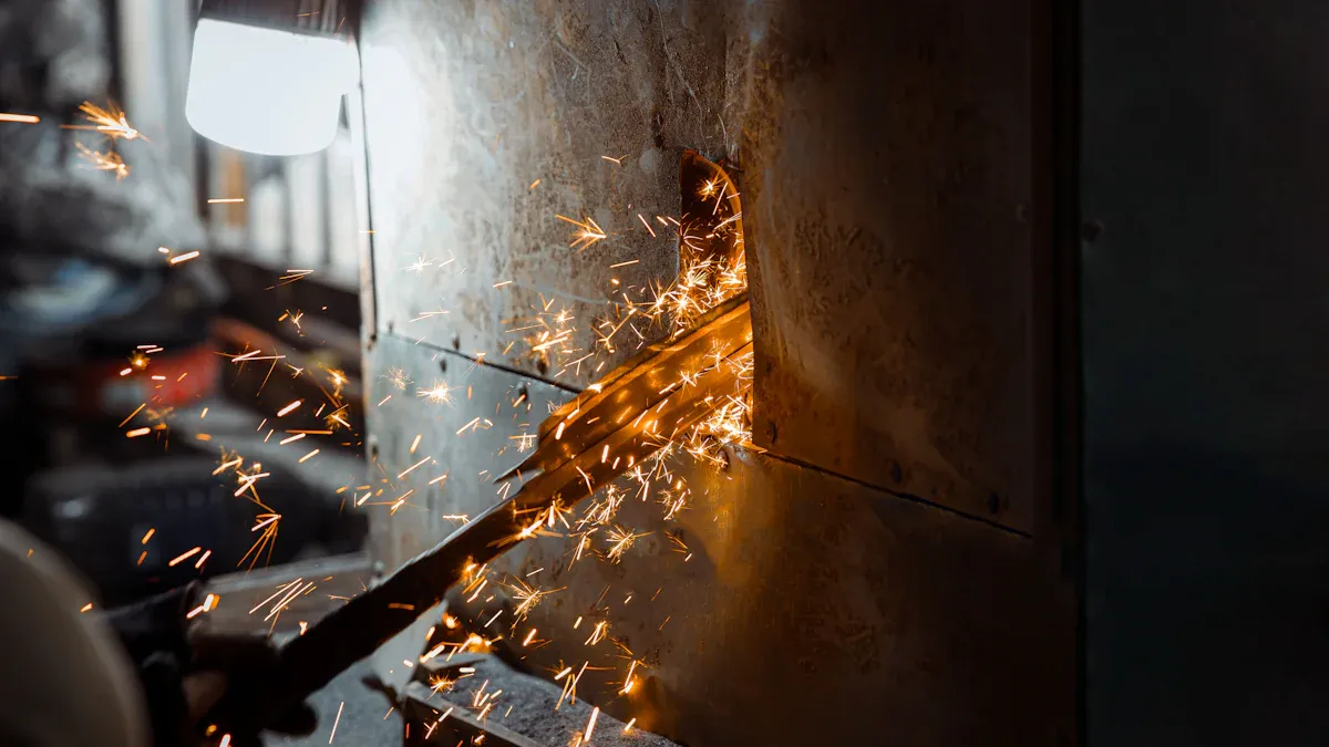Water Jet Cutting Galvanized Steel