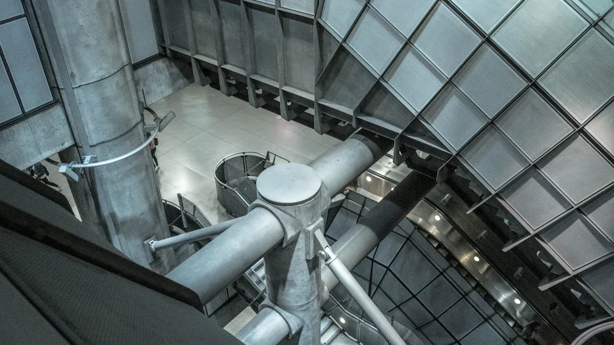 Tools, Materials, and Safety Gear for 10 ft Galvanized Steel Pipe Installation
