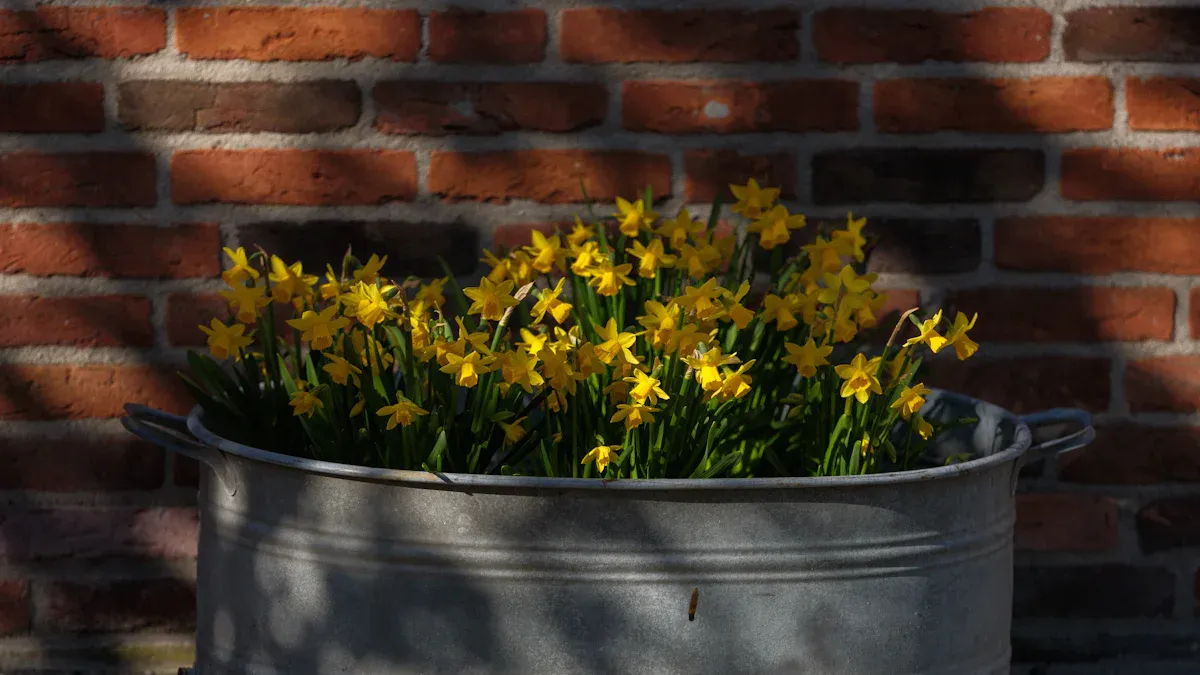 Cozy Pet Bed from Galvanized Steel Trough Planters