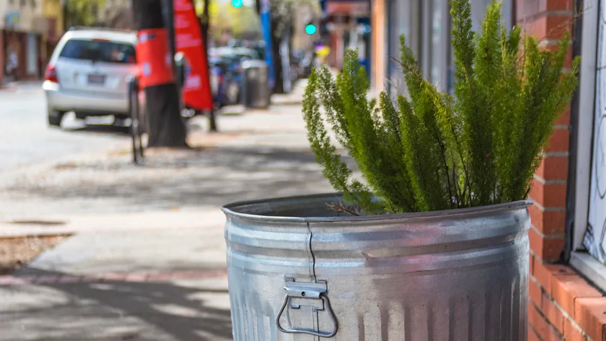 How to Repurpose Galvanized Steel Trough Planters Around the House