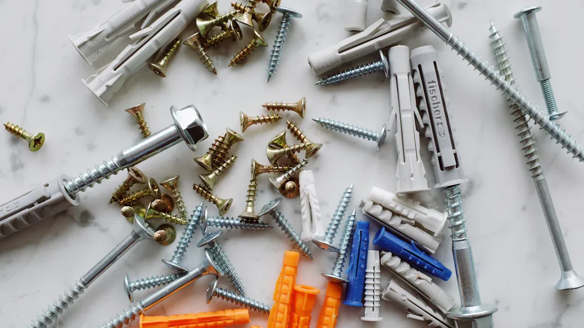 Common Fasteners Compared to Galvanized Steel Spikes